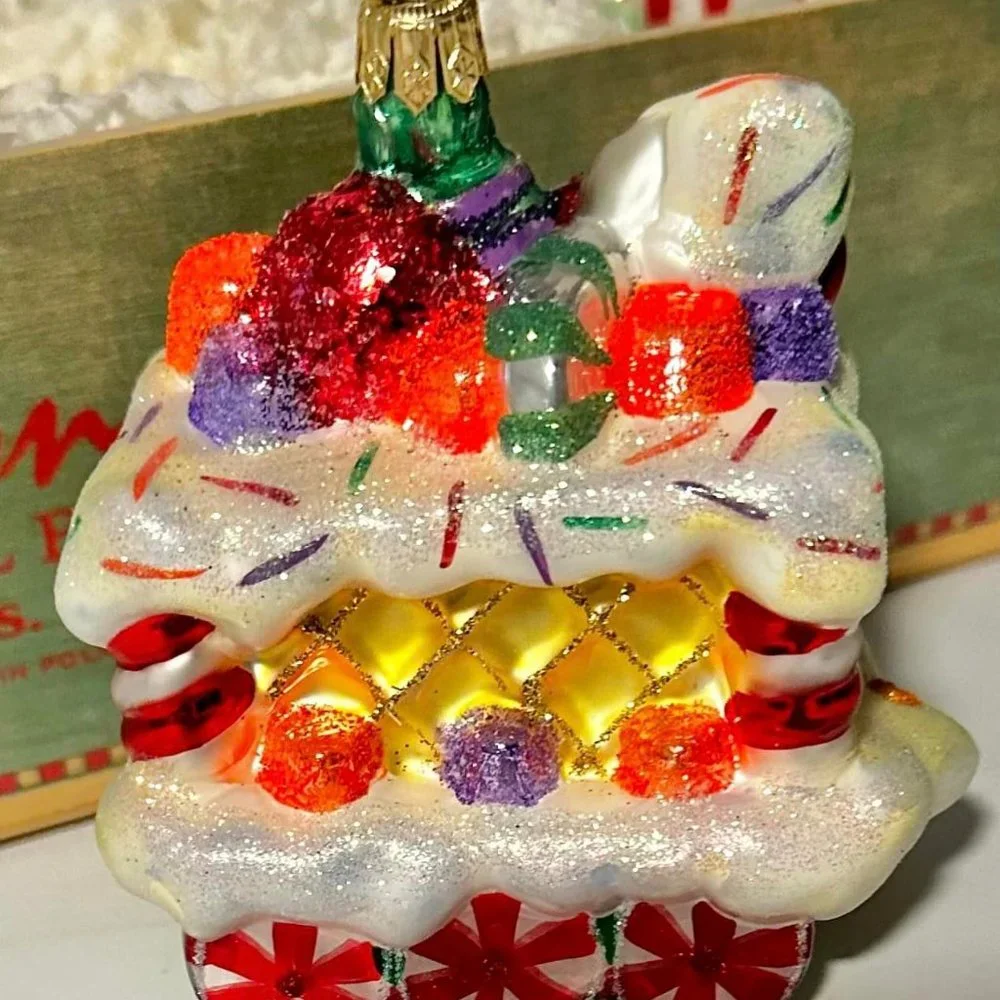 Mint Condition Polonaise RARE Kurt S Adler Glass Christmas Candy Land Train - Picture 14 of 16